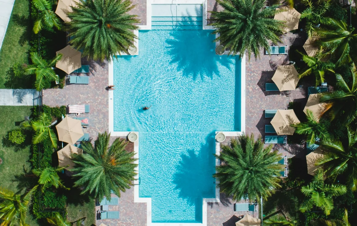 Clubhouse swimming pool